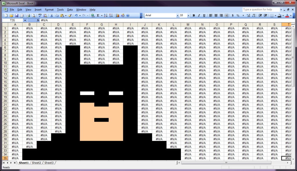 Spreadsheet Batman